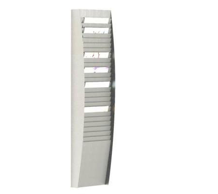 Portadepliant wall organizers - a 25 tasche A4 verticali - 27,3 x 12,9 x 112 cm - Paperflow - K500008 - 3660141170146 - DMwebShop