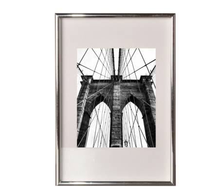 Cornice in PVC e crilex - A4 - argento - Methodo - K980165 - 8006449640328 - DMwebShop