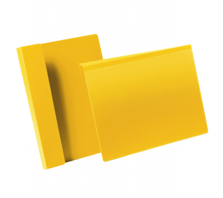 Buste identificazione con aletta - A4 - orizzontali (317 x 321 mm) - giallo - conf. 50 pezzi - Durable - 1723-04 - 4005546997056 - DMwebShop