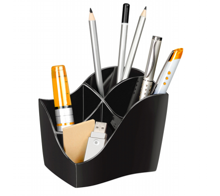 Portapenne Organizer Ellypse - 100% riciclabile - nero - 118 x 89 - H 98mm - Cep - 1003400161 - DMwebShop