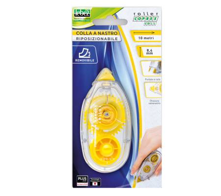 Colla a nastro removibile roller coprex - 8,4 mm x 10 mt - Lebez - 80950 - 8007509095331 - DMwebShop