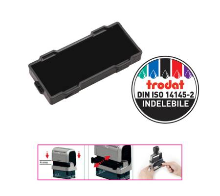 Tamponi 6/9511 - nero - blister 3 pezzi - Trodat - 151582. - 190084515825 - DMwebShop