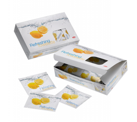 Salviette al limone di Sorrento - box 100 pezzi - Leone - T6304.C100 - 8024112003089 - DMwebShop