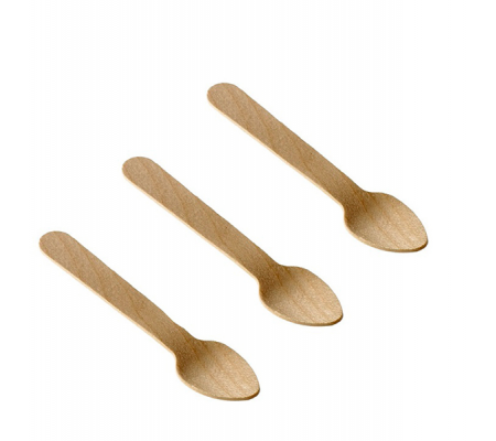 Cucchiaini in legno - 9,5 cm - conf. 48 pezzi - Leone - Q1014 - 8024112007377 - DMwebShop