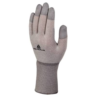 Guanti antistatica Themis VV792 ESD taglia 08 ruggine grigio Deltaplus VV792BC08 - 11729