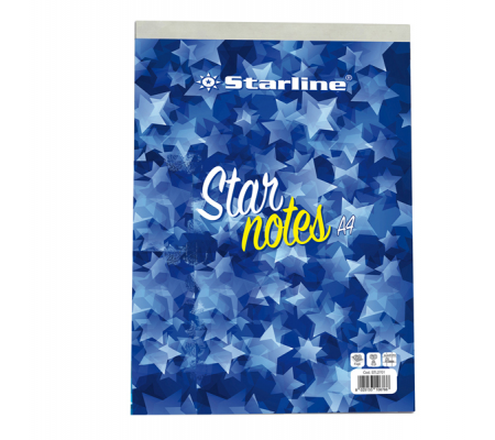 Blocco note StarNotes A4 - 60 fogli - 5 mm - 210 x 297 mm - 60 gr - Starline - ODBLSTL2701A45M - 8025133106766 - DMwebShop
