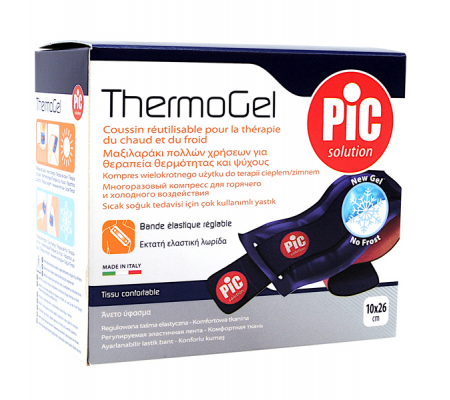 Cuscino ThermoGel Comfort - riutilizzabile - 10 x 26 cm - Pvs - KWK048 - DMwebShop