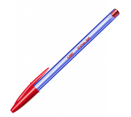 Penna a sfera con cappuccio Cristal Soft - punta 1,2mm - rosso - conf. 50 pezzi - Bic - 9185201 - 3086123340640 - DMwebShop