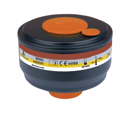 Filtro EN148/1 per maschera completa M9200/M9300 - A2B2E2K2 - kit 4 pezzi - Deltaplus - M9000EABEK2 - DMwebShop