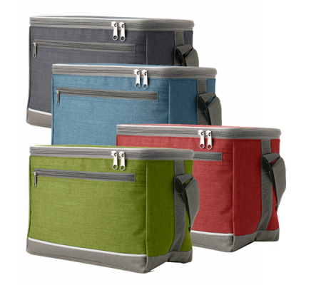 Borsa termica Ready - colori assortiti - 23 x 16 x 16 cm - InTempo - 9245RD - DMwebShop