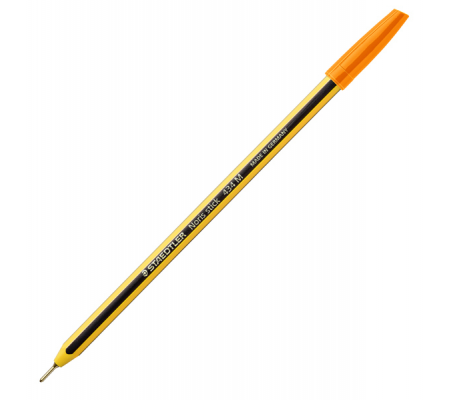 Penna a sfera Noris Stick - punta 1 mm - arancione - conf. 10 pezzi - Staedtler - 434 04 - 4007817437209 - DMwebShop