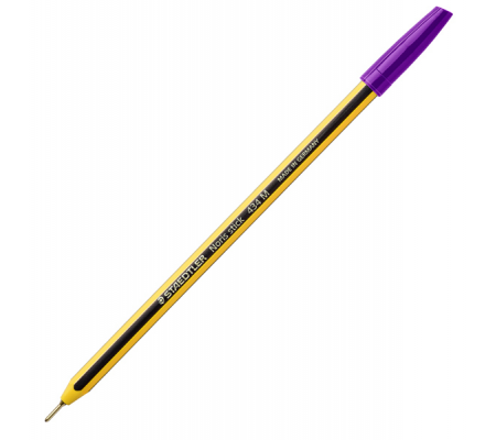 Penna a sfera Noris Stick - punta 1 mm - violetto - conf. 10 pezzi - Staedtler - 434 06 - 4007817437247 - DMwebShop