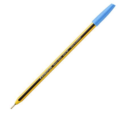 Penna a sfera Noris Stick - punta 1 mm - azzurro chiaro - conf. 10 pezzi - Staedtler - 434 30 - 4007817437186 - DMwebShop