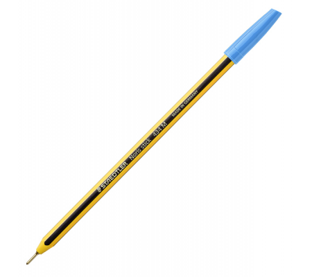 Penna a sfera Noris Stick - punta 1 mm - azzurro chiaro - conf. 10 pezzi - Staedtler - 434 30 - 4007817437186 - DMwebShop