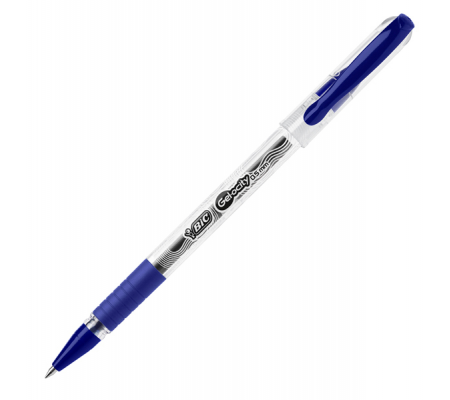 Penne a sfera - con cappuccio - Gelocity Stic - punta 0,5 mm - blu - scatola 30 pezzi - Bic - CEL 1010265 - DMwebShop