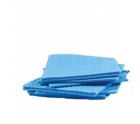 Pannospugna Aquos - 18 x 20 cm - azzurro - pack 10 pezzi - Perfetto - 0231A - 8000957023116 - DMwebShop