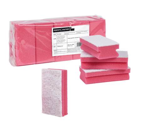 Spugna Pro Color - rosso - pack 10 pezzi - Perfetto - 0220 - 8000957022003 - DMwebShop