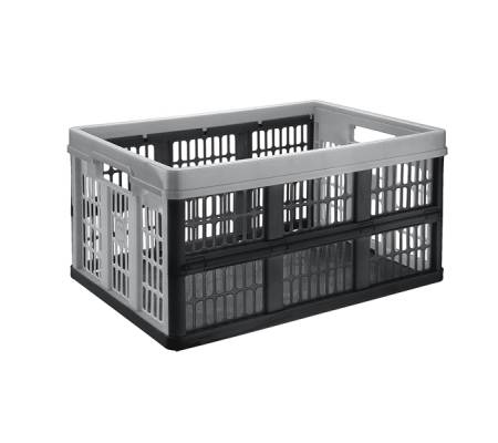 Cassa pieghevole - 47,5 x 35 x 23,9 cm - plastica - grigio - Cep - 2310150011 - 8009404310151 - DMwebShop