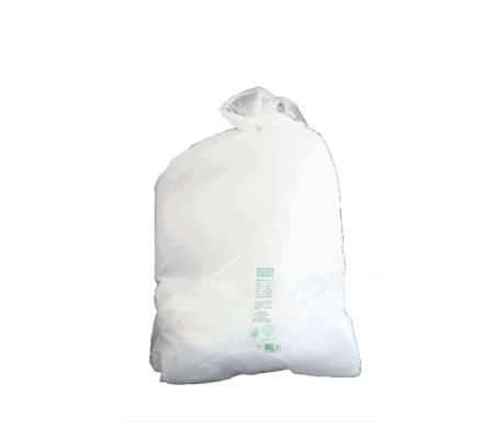 Sacchi Bio - 70 x 110 cm - bianco 110 lt - 20 micron - conf. 20 pezzi - Rolsac - 21361 - 90345A - DMwebShop