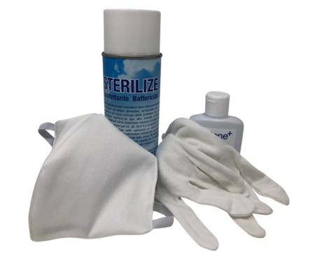 Kit ufficio igienizzante - per postazione lavoro - Mkc - 495121048 - 90503A - DMwebShop