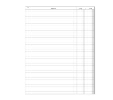 Registro Entrate-Uscite - 100 pagine - 31 x 24,5 cm - Data Ufficio - DU135800000 - 8008842531265 - DMwebShop