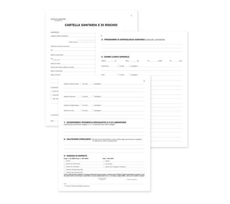 Registro cartella sanitaria di rischio - 34 pagine - 31 x 24,5 cm - Data Ufficio - DU131910000 - 8008842511014 - DMwebShop