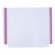 Tasche GS adesive con soffietto PVC - 22 x 18 cm - trasparente - conf. 10 pezzi - Sei Rota 318127