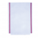 Tasche GS adesive con soffietto PVC - 22 x 30 cm - trasparente - conf. 10 pezzi - Sei Rota 318129
