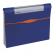 Cartella a soffietto Optima - 13 tasche - 23 x 33 cm - blu - Rexel - 2102484 - DMwebShop