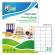 Etichetta adesiva LP4W - in carta - permanente - 70 x 42,3 mm - 21 etichetta per foglio - bianco - conf. 100 fogli A4 - Tico - LP4W-7042 - 8007827291200 - DMwebShop