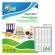 Etichette adesive LP4 W carta angoli arrotondati permanenti 37 x 14 mm 100 etichette per foglio 100 fogli bianco LP4W 3714 - 1595