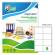 Etichette adesive LP4W in carta permanenti 105 x 74 mm 8 etichette per foglio 100 fogli bianco Tico LP4W 10574 - 1556