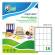 Etichetta adesiva LP4W - in carta - permanente - 47,7 x 70 mm - 16 etichette per foglio - bianco - conf. 100 fogli A4 - Tico - LP4W-4770 - 8007827290470 - DMwebShop