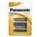 Pile C mezza torcia - 1,5 V - alcalina - blister 2 pezzi - Panasonic - C500014 - DMwebShop
