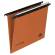 Cartella sospesa Cartesio - cassetto - interasse 39 cm - fondo V - 37 x 25 cm - arancio - conf. 50 pezzi - Bertesi - 100/395-B2 - 45683A - DMwebShop