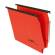 Cartella sospesa Joker armadio interasse 33 cm fondo V 33 x 28 cm rosso - 8659