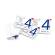 Blocco2 - 240 x 330 mm - 4 angoli - 20 fogli - 110 gr - liscio - 24 x 30 cm - conf. 10 pezzi - Pigna - 0220015GE - 8005235104464 - DMwebShop