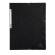 Cartellina con elastico - cartoncino lustre' - 3 lembi - 400 gr - 24 x 32 cm - nero - conf. 25 pezzi - Exacompta - 55501E - 3130630555018 - DMwebShop