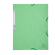 Cartellina con elastico - cartoncino lustre' - 3 lembi - 400 gr - 24 x 32 cm - verde tiglio - Exacompta - 55513E - 3130630555131 - DMwebShop