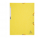 Cartellina con elastico - cartoncino lustre' - 3 lembi - 400 gr - 24 x 32 cm - giallo limone - conf. 25 pezzi - Exacompta - 55529E - 3130630555292 - DMwebShop