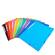 Cartellina con elastico - cartoncino lustre' - 3 lembi - 400 gr - 24 x 32 cm - mix 10 colori - conf. 50 pezzi - Exacompta - 55500E - 3130630555001 - DMwebShop