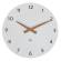 Orologio da parete HorMilena diametro 30 cm bianco legno Alba HORMILENA BC - 3614