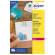Etichette adesive coprenti BlockOut in carta permanenti 63 x 38,1 mm 21 etichette per foglio 25 fogli bianco Avery L4613,25 - 21911