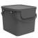 Pattumiera Albula 40 lt grigio antracite - 24899
