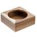 Supporto caraffa in bamboo 20x20x8 cm colore naturale - 24350