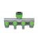 Raccordo rubinetto - 4 uscite - Verdemax - 9464 - 8015358094641 - DMwebShop