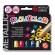 Tempera solida in stick Playcolor - 10 gr - colori assortiti - astuccio 6 stick metal - Instant - 10321 - 8414213103212 - DMwebShop