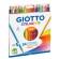 Pastelli colorati Stilnovo diametro mina 3,3 mm colori assortiti astuccio 24 pezzi Giotto 256600 - 10977