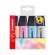 Evidenziatore Boss Pastel - colori assortiti - tratto 2 - 5 mm - astuccio 4 pezzi - Stabilo - 70/4-4 - 4006381567374 - DMwebShop