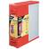Scatola archivio Combi Box E600 - dorso 9 cm - 29,8 x 36,2 cm - rosso - Fellowes - E600RO - 8015687021981 - DMwebShop